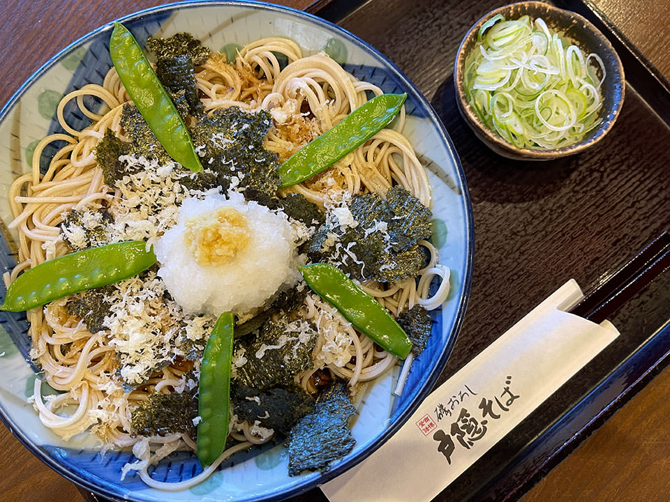 戸隠そば名物「磯おろし」