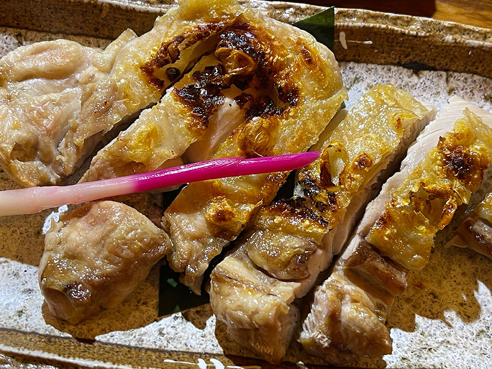 大山鶏塩焼