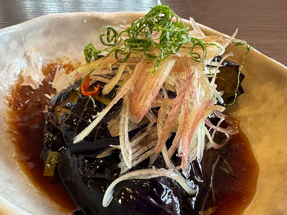 茄子(なす)の揚げ浸し