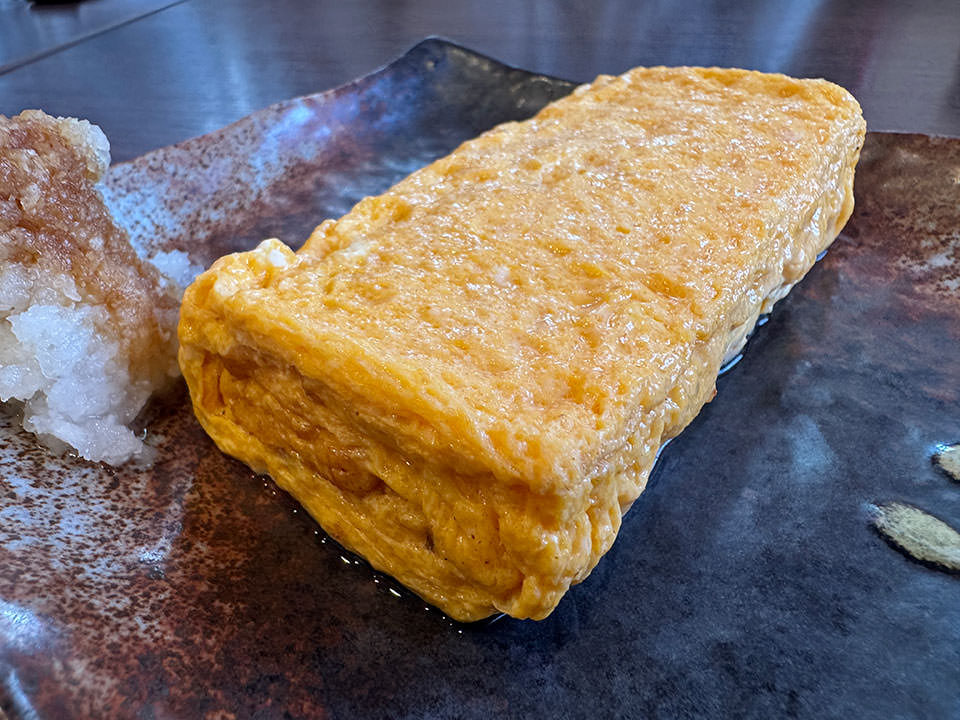 そば屋の玉子焼き