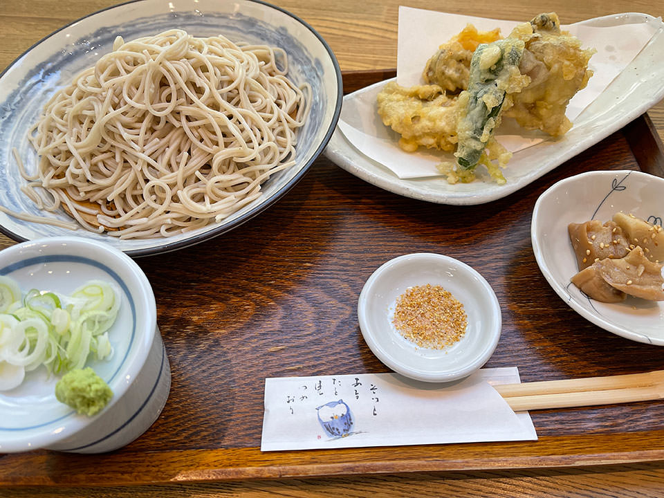 期間限定　牡蠣せいろ蕎麦