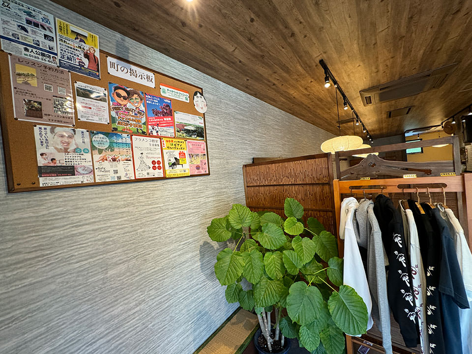 オリジナルパーカー販売コーナー